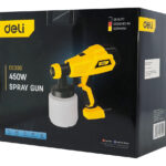 DELI ηλεκτρικό πιστόλι βαφής DC090 με δοχείο 800ml