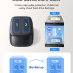 ORICO docking station για 2.5" ή 3.5" SATA HDD/SSD DD28U3-C