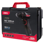 DELI κρουστικό δραπανοκατσάβιδο μπαταρίας DE-CZ16-1A2