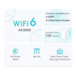 TP-LINK Home Mesh WiFi 6 System Deco X50