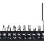 DELI κατσαβίδι μπαταρίας με μύτες DL-DP04-E2B1
