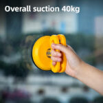 DELI βεντούζα τζαμιών DL-XP21 με ικανότητα συγκράτησης 40kg