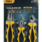 DELI σετ πένσες DL2008-3 με αντιολισθητικές λαβές