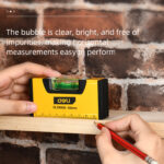 DELI αλφάδι DL290100 με 1 μάτι & κλίμακα