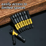 DELI σετ μύτες κατσαβιδιού DL501002Z για δραπανοκατσάβιδο