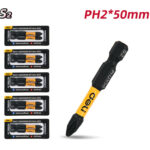 DELI σετ μύτες κατσαβιδιού DL501002Z για δραπανοκατσάβιδο