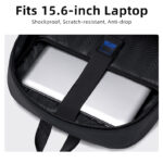 GOLDEN WOLF τσάντα πλάτης GB00705 με θήκη laptop 15.6"