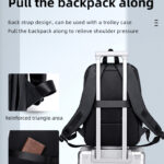 GOLDEN WOLF τσάντα πλάτης GB00705 με θήκη laptop 15.6"