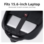 GOLDEN WOLF τσάντα πλάτης GB00707 με θήκη laptop 15.6"