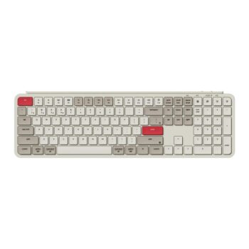 Keychron B6 Pro (B6P-K13) Ultraslim Wireless Keyboard ZMK Online customization - Retro Red 100% US