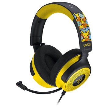 Razer Kraken V4 X - Pokemon Kanto Starters - USB RGB 7.1 Gaming Headset - 40 MM Driver - PC/PS5/PS4