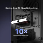 MERCUSYS κάρτα επέκτασης δικτύου PCIe σε RJ45 MA510E