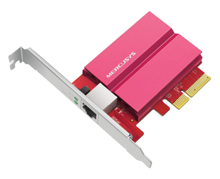 MERCUSYS κάρτα επέκτασης δικτύου PCIe σε RJ45 MA510E MERCUSYS κάρτα επέκτασης δικτύου PCIe σε RJ45 MA510E