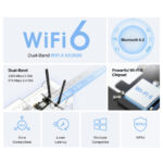 MERCUSYS κάρτα δικτύου WiFi 6 & Bluetooth MA80XE
