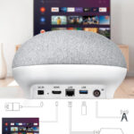 MECOOL TV Box & smart ηχείο KA1 με αποκωδικοποιητή