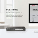 MERCUSYS desktop/rackmount switch MS116GS