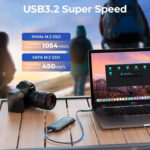 ORICO θήκη για M.2 NVME/NGFF SSD OXS2C3-G2