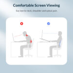 ORICO πλαστική βάση για laptop PFB-A23