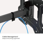 POWERTECH επιτοίχια βάση τηλεόρασης PT-1555