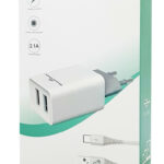 POWERTECH φορτιστής τοίχου PT-776 με καλώδιο USB-C