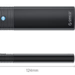 ORICO θήκη για Μ.2 NVMe SSD PWM2-G2-BK-EP