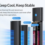 ORICO θήκη για Μ.2 NVMe SSD PWM2-G2-BK-EP