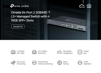 24x 2.5Gbps θύρες