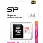 SILICON POWER κάρτα μνήμης microSDXC Superior