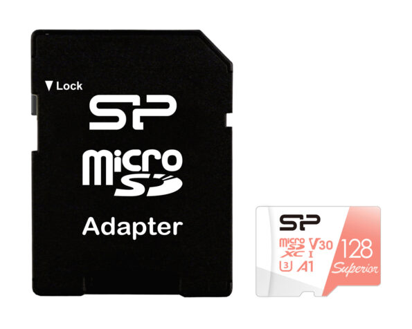 SILICON POWER κάρτα μνήμης microSDXC Superior