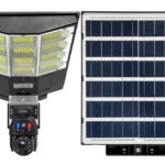 SECTEC smart ηλιακή κάμερα ST-LC598-EU με προβολέα