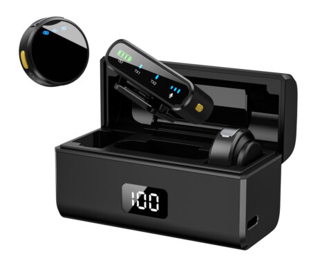 UPTECH ασύρματα μικρόφωνα UPW-M9MAX με θήκη φόρτισης