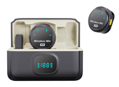 UPTECH ασύρματα μικρόφωνα UPWS-08 με θήκη φόρτισης