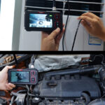 UNI-T ενδοσκοπική κάμερα UT667 με οθόνη απεικόνισης