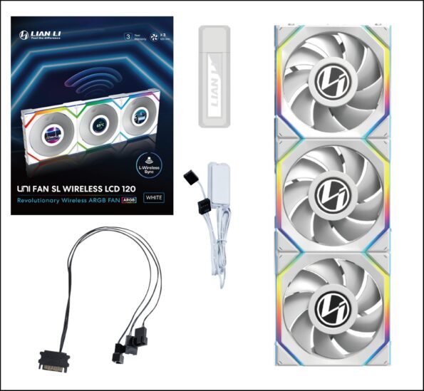 三联正叶带屏白色-Large