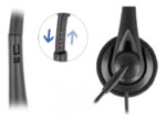 DELOCK headphones με μικρόφωνο 27177