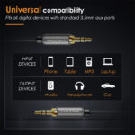 CABLETIME καλώδιο ήχου 3.5mm CT-P11GN