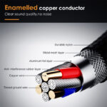 CABLETIME καλώδιο ήχου 3.5mm CT-P11GN