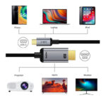 CABLETIME καλώδιο USB-C σε HDMI CT-PU31-CMHD3