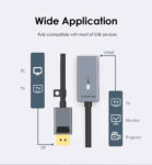 CABLETIME αντάπτορας DisplayPort σε HDMI CT-AV589-P02G4K60