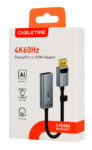 CABLETIME αντάπτορας DisplayPort σε HDMI CT-AV589-P02G4K60