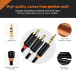 CABLETIME καλώδιο ήχου 3.5mm σε 2x RCA CT-AV314-P12G