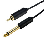 CABLETIME καλώδιο ήχου 6.35mm σε RCA AV323-11RCAG