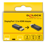 DELOCK αντάπτορας DisplayPort σε HDMI 61086