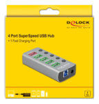 DELOCK USB hub 63262 με διακόπτες