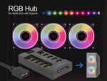 DELOCK RGB hub 64128 για ARGB LEDs