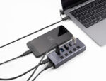 DELOCK USB hub 64248 με διακόπτες