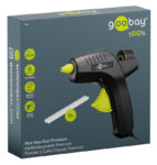 GOOBAY πιστόλι θερμοκόλλησης σιλικόνης 77824 με 2x ράβδους σιλικόνης 11mm