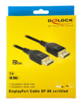 DELOCK καλώδιο DisplayPort 85660