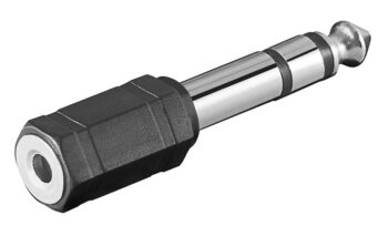 CABLETIME αντάπτορας ήχου 6.35mm σε 3.5mm AV-RA19N