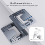 CABLETIME μεταλλική βάση tablet CT-PS02-AG